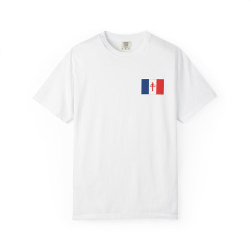 T-Shirt — Drapeau Français Croix de Lorraine/d'Anjou